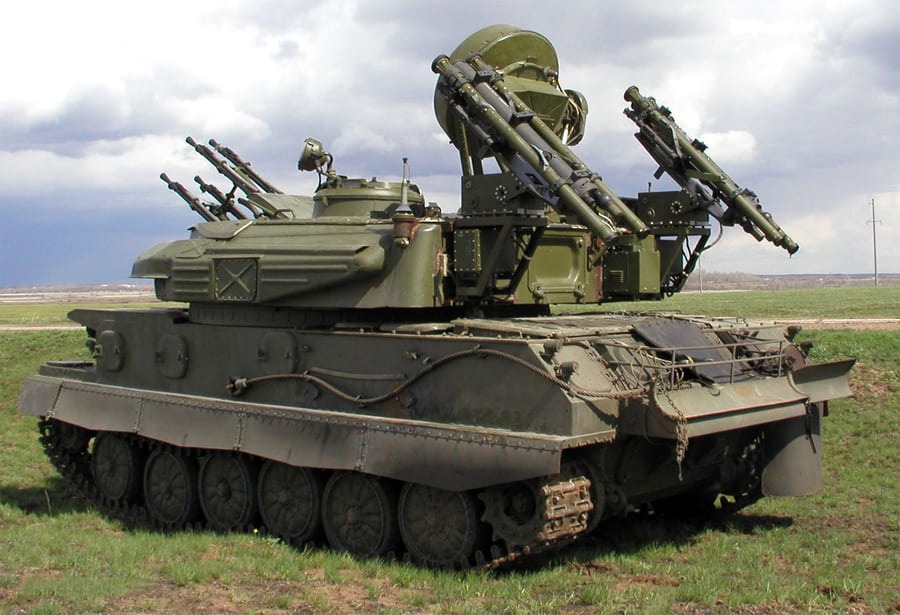 ‘Shilka’ anti-aircraft weapon system