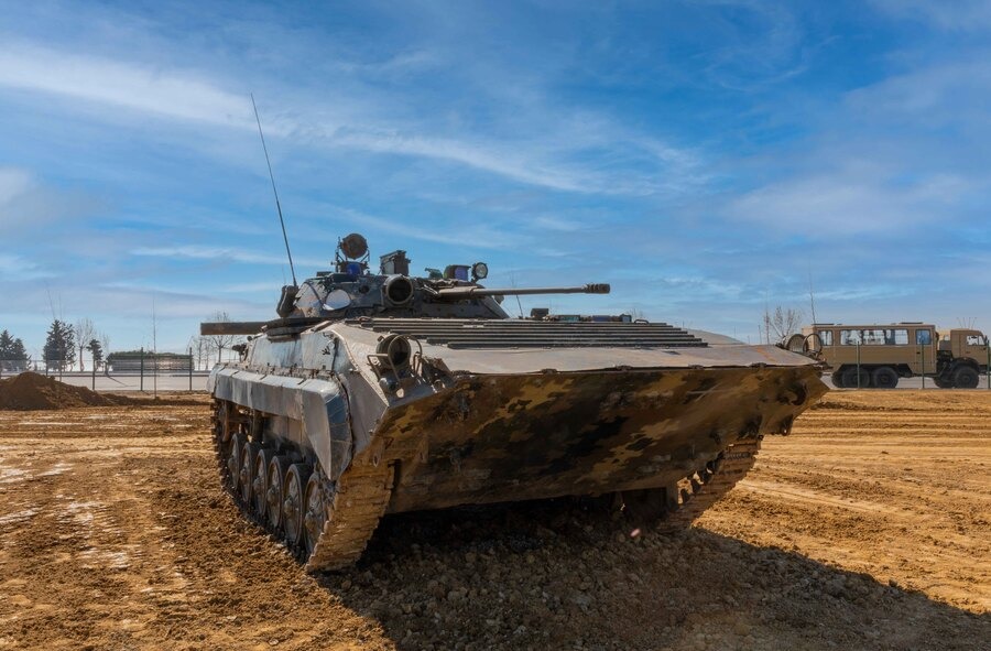 BMP-2 infantry fighting vehicle