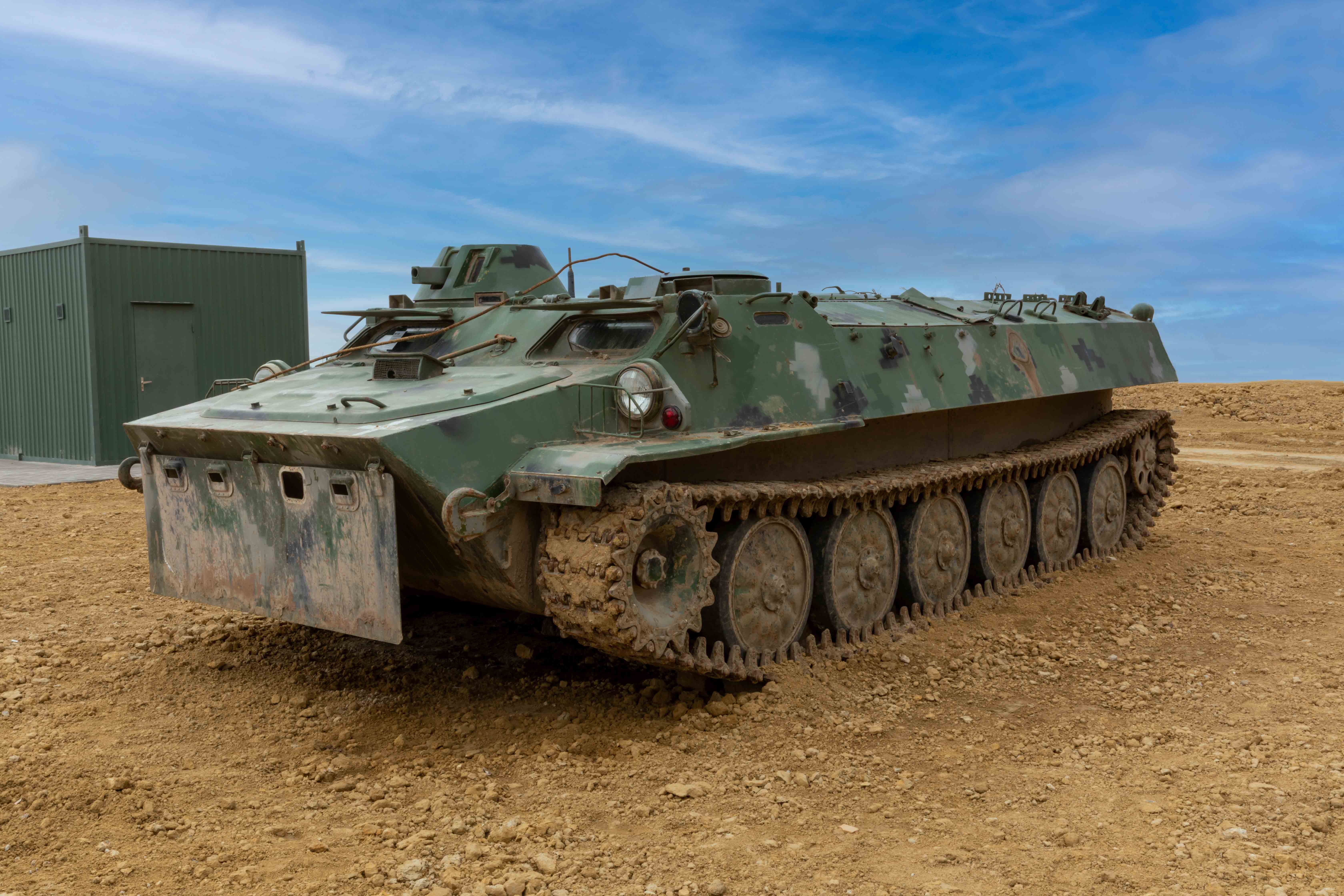 MT-LB armoured fighting vehicle