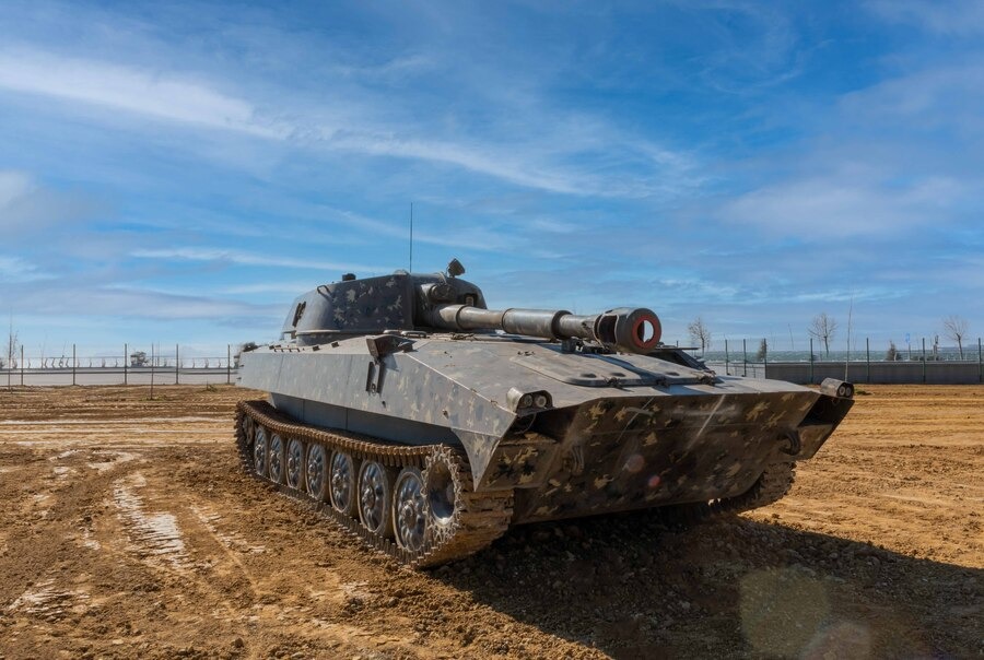 ‘Gvozdika’ self-propelled artillery