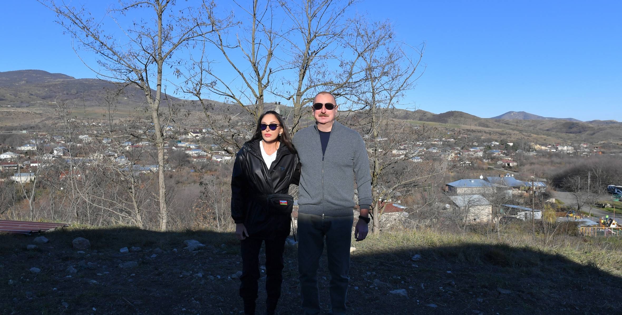 Ilham Aliyev and First Lady Mehriban Aliyeva visited Girmizi Bazar settlement of Khojavand district