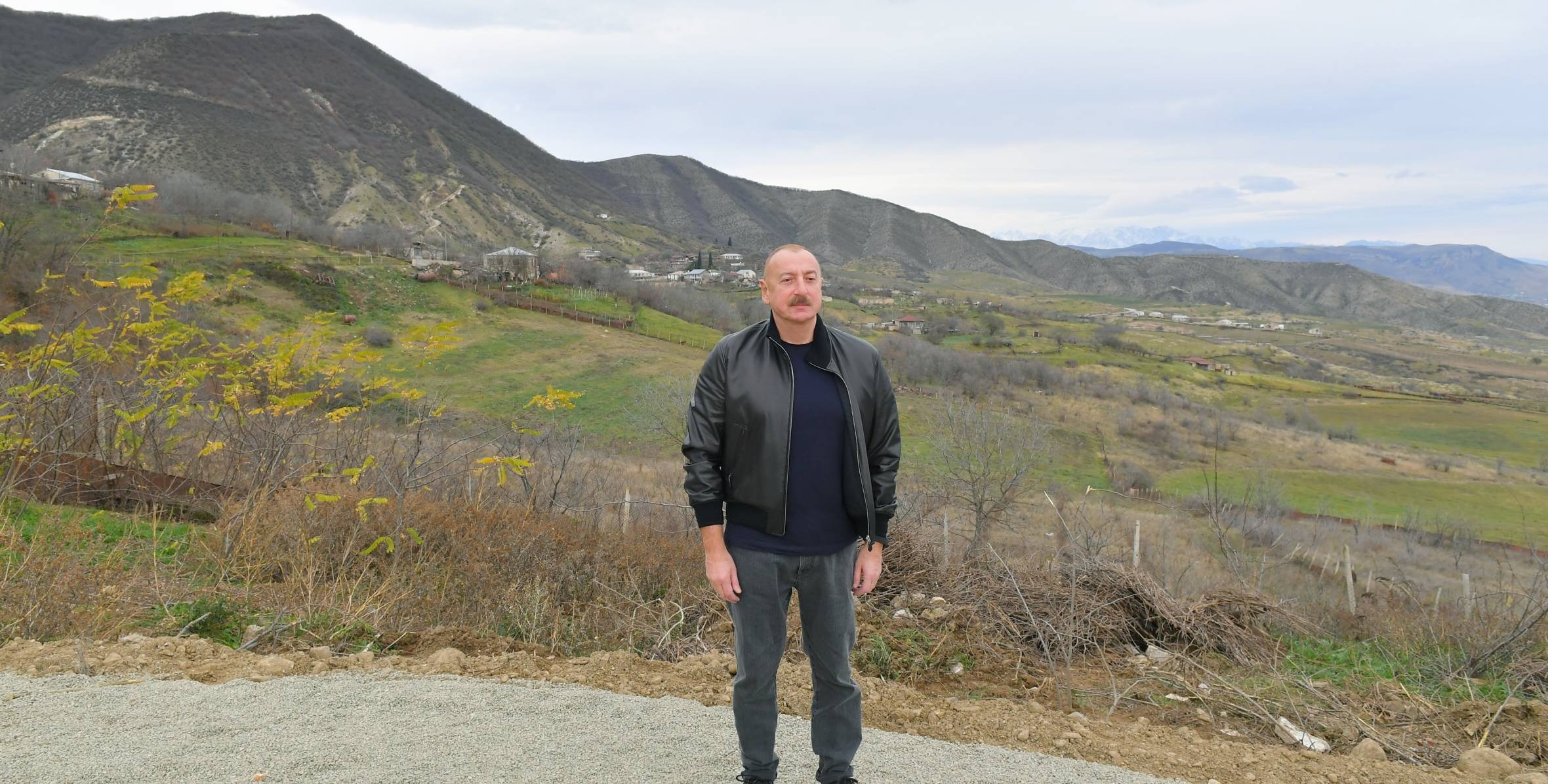 Ilham Aliyev visited Nakhchivanli, Pirjamal, Khanabad and Pirler villages of Khojaly district