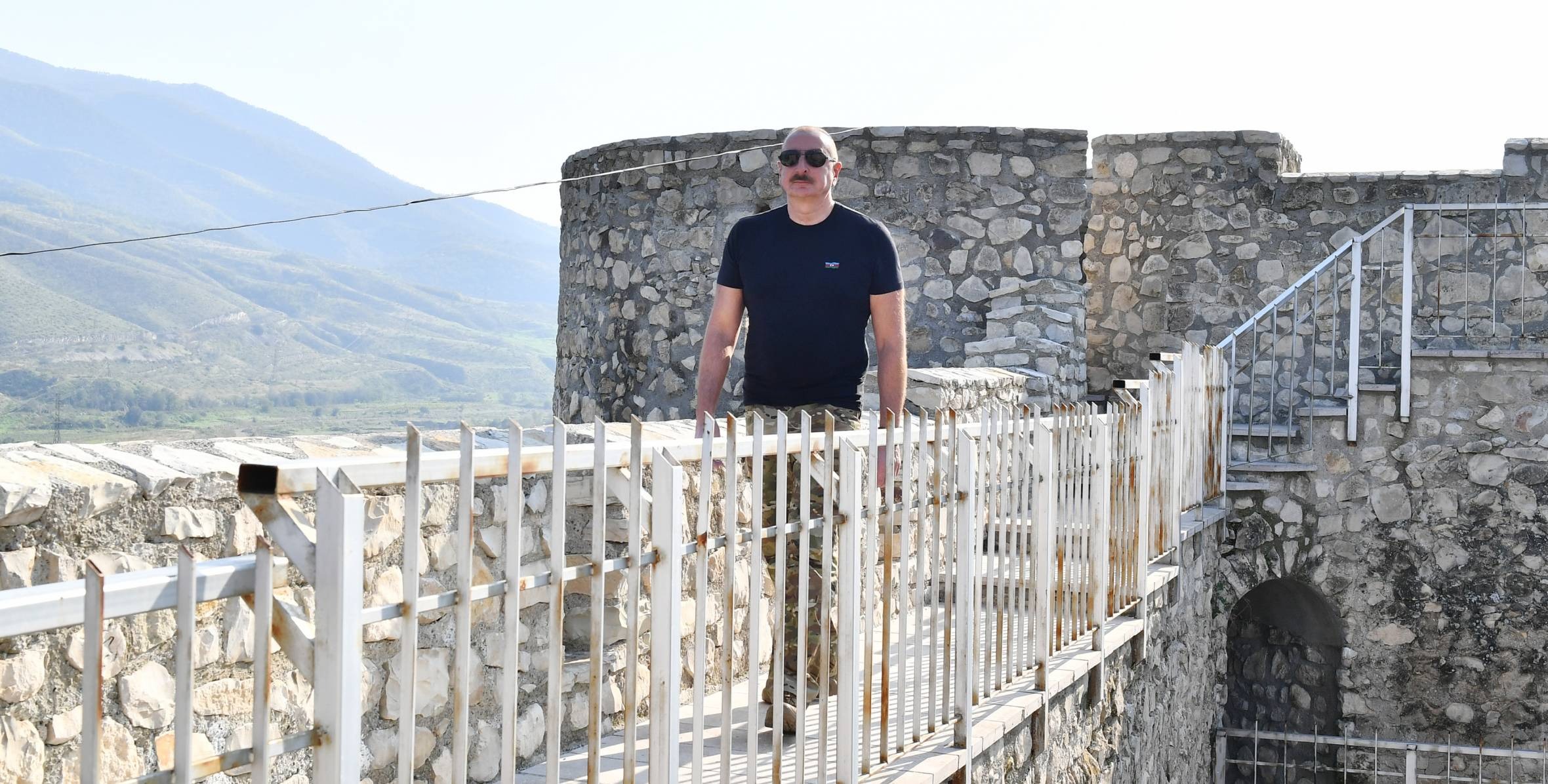 Ilham Aliyev visited Asgaran fortress