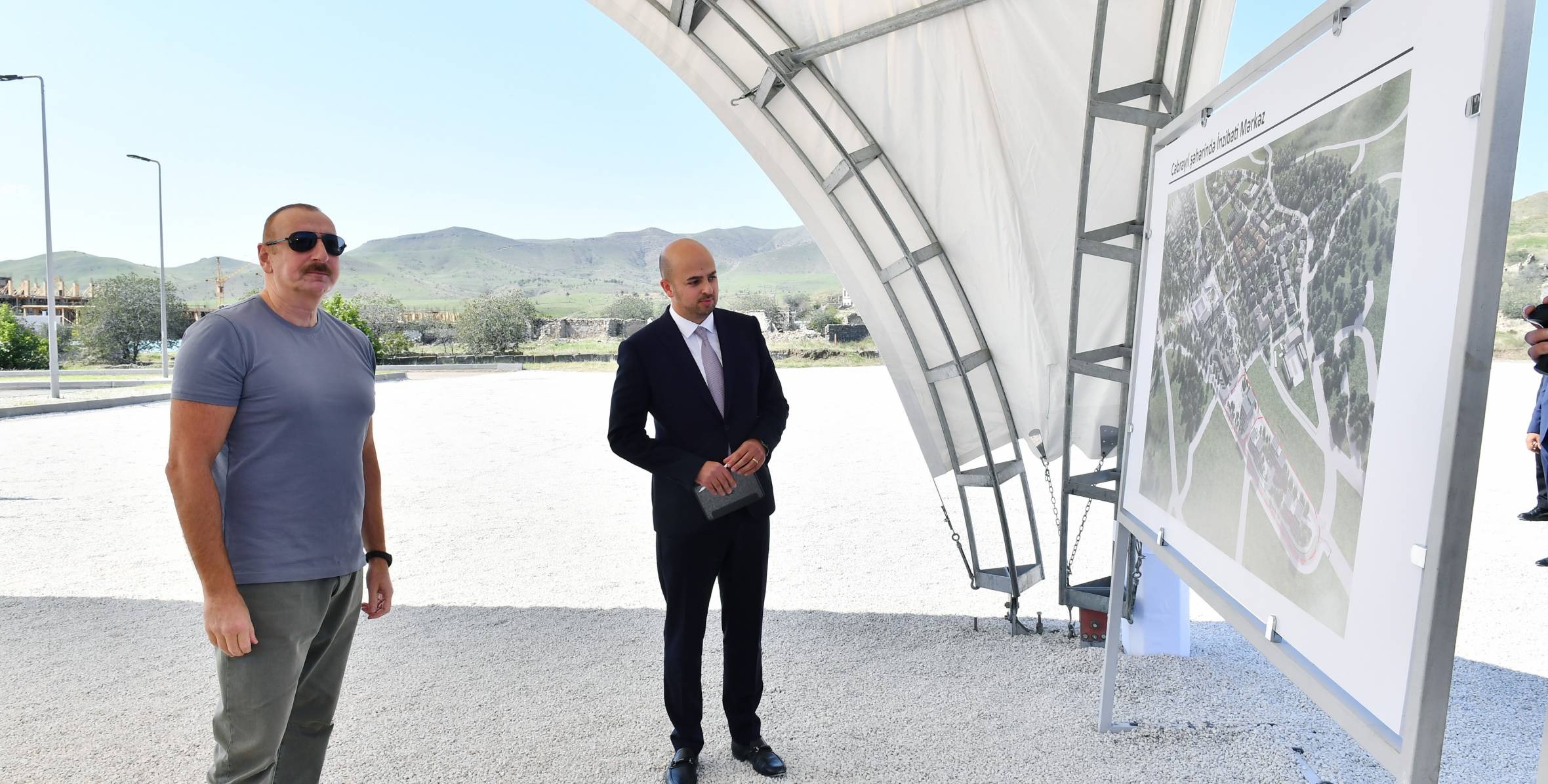 Ilham Aliyev visited Jabrayil district